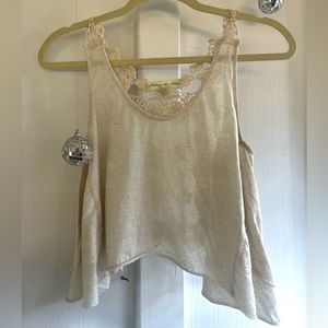 Small Staring At Stars Asymmetrical Hem Tank Top